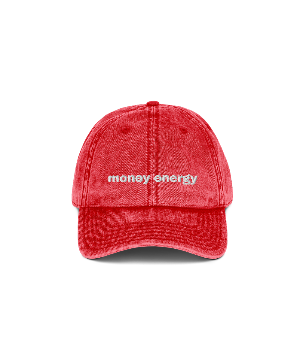 money energy casquette