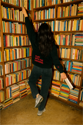 flirt with the universe hoodie