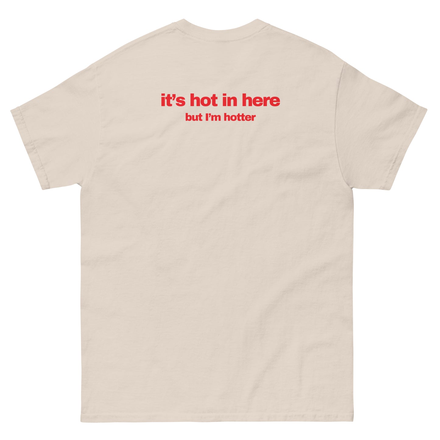 it's hot in here but im hotter tshirt