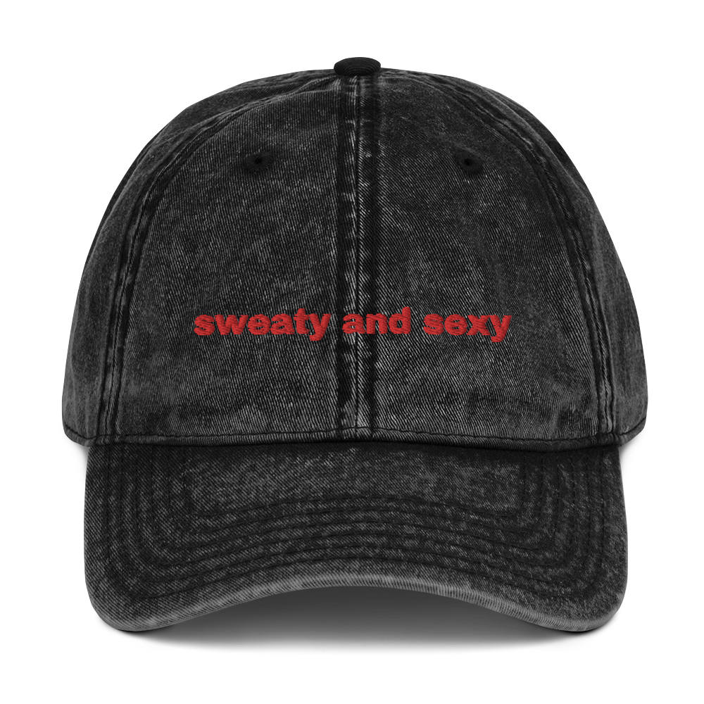 sweaty and sexy casquette